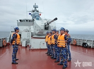 Ship 016-Quang Trung arrives at Jervis Bay, ready for Kakadu 2026